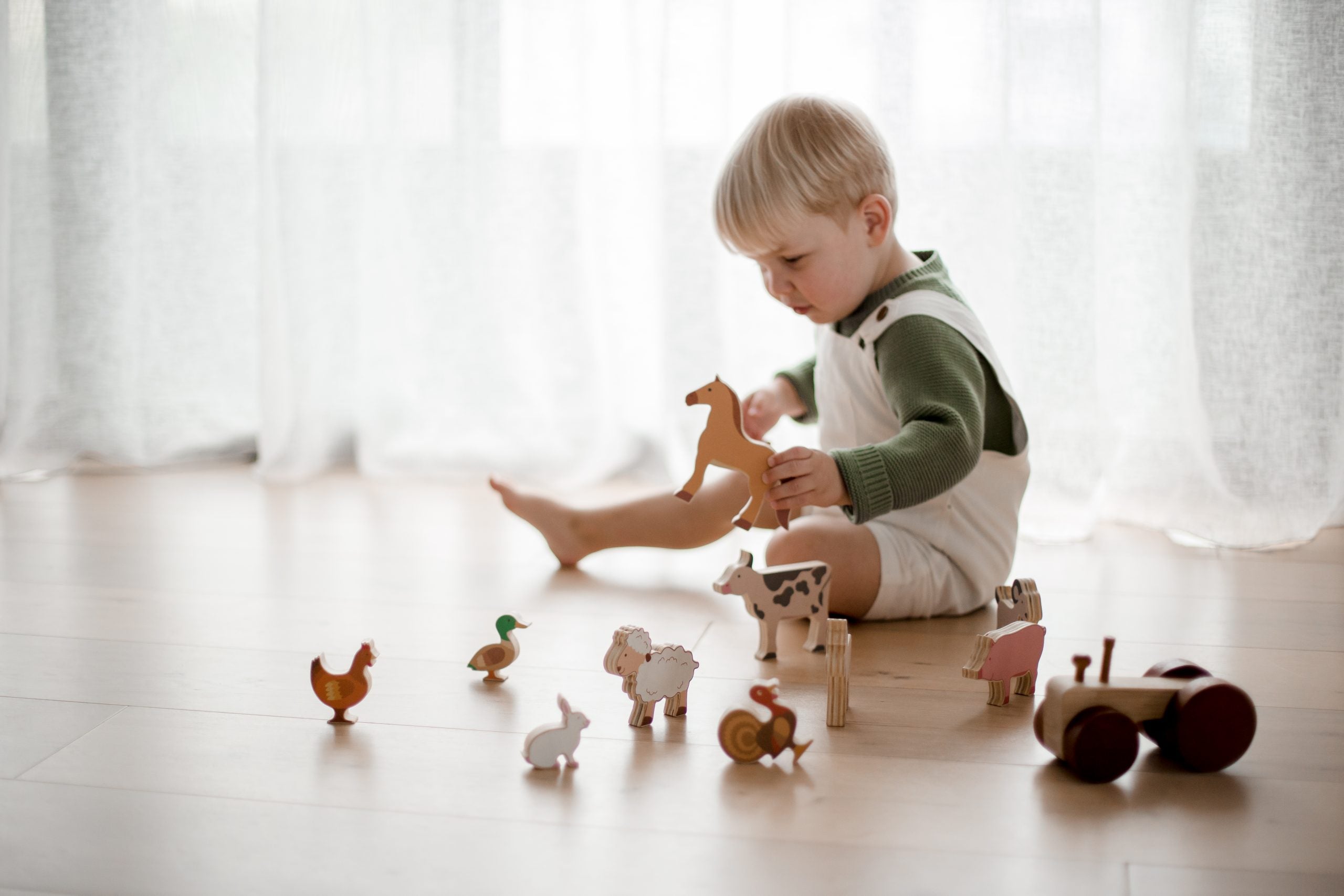 Farm Friends Playset™ with Tractor